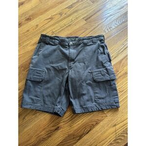 Duluth Trading Co. Flex Fire Hose Cargo Shorts Blue/Gray Men's Size 42 Workwear